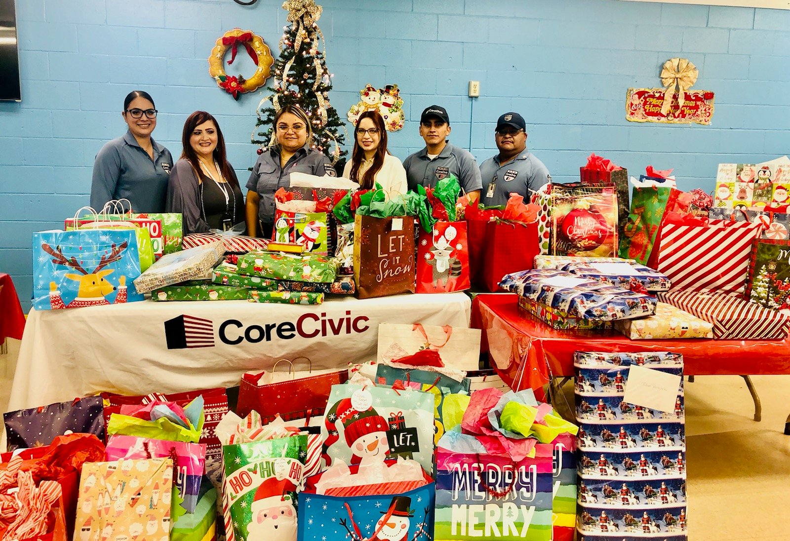 Giving Back CoreCivic Facilities Donate Gifts and Supplies During the
